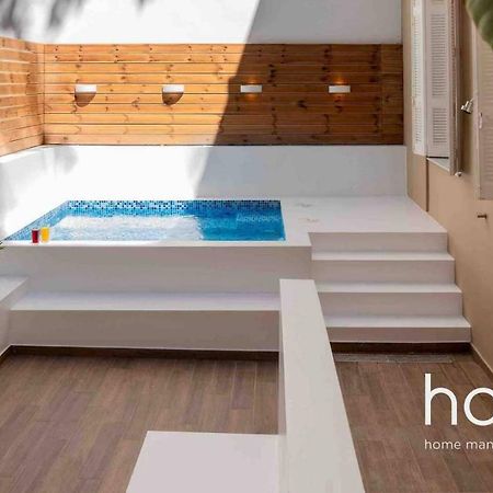 Nemeseos Ground Floor Homm Apartment With Roof Garden And Wading Pool Athen Eksteriør billede