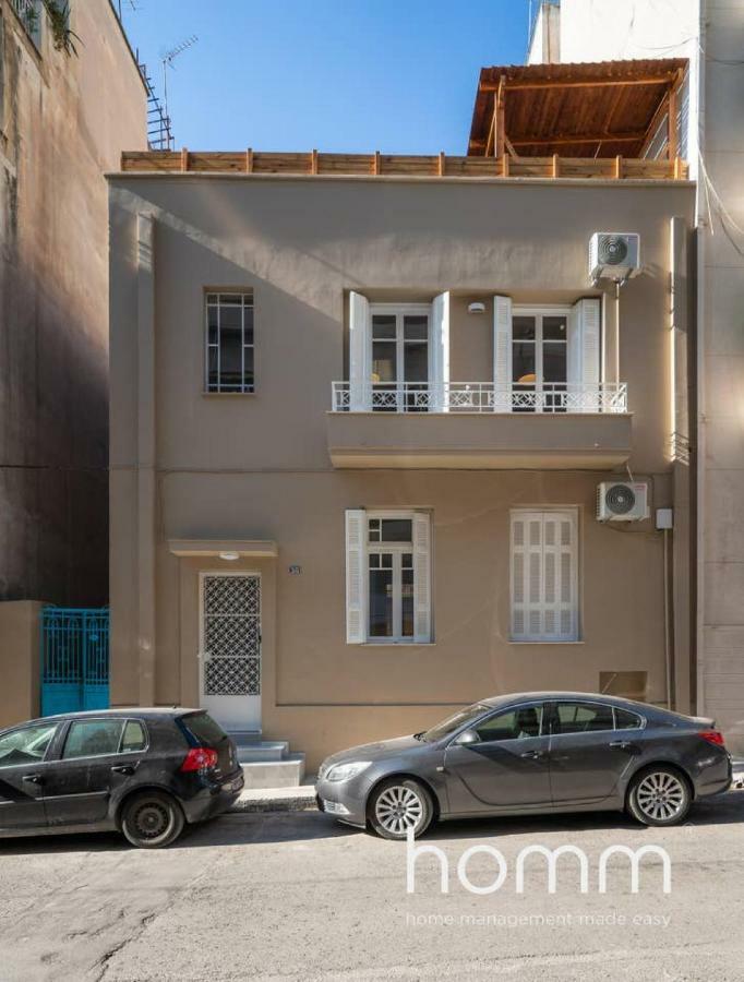 Nemeseos Ground Floor Homm Apartment With Roof Garden And Wading Pool Athen Eksteriør billede