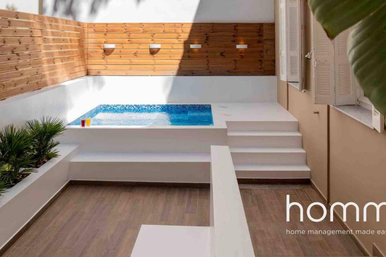 Nemeseos Ground Floor Homm Apartment With Roof Garden And Wading Pool Athen Eksteriør billede